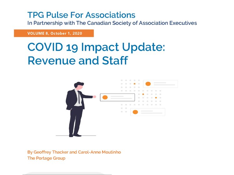 Volume 8 – COVID 19 Impact Update: Revenue and Staff